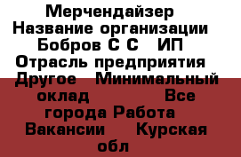 Мерчендайзер › Название организации ­ Бобров С.С., ИП › Отрасль предприятия ­ Другое › Минимальный оклад ­ 17 000 - Все города Работа » Вакансии   . Курская обл.